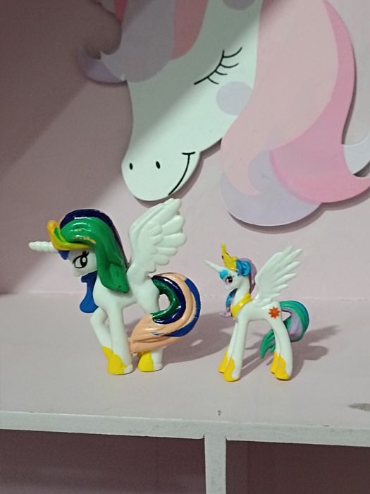 My Little Pony dwie figurki Princess Celestia G4 Hasbro kucyk MLP