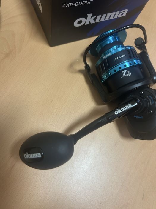 Carreto Okuma Azores XP ZXP 8000P Novo