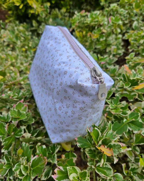 Zestaw Handmade: torebka tote + kosmetyczka
