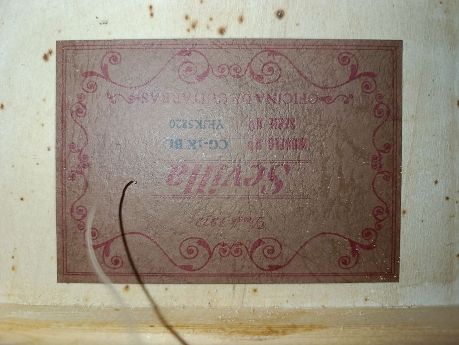 Viola/Guitarra Sevilla CG-1K BL