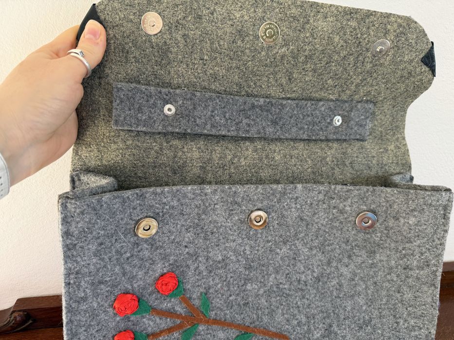 Torba / teczka na laptopa lub na codzień filc