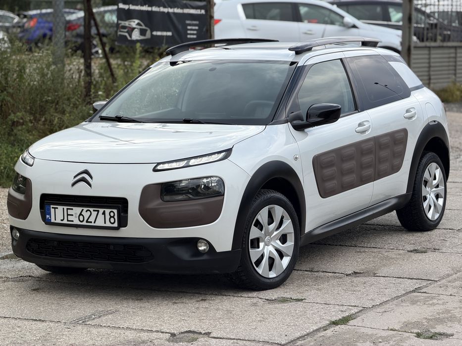 Citroen C4 Cactus / 1.2 Benzyna / 2016 / 110KM / Sprawny / EURO 6* / Spełnia normy SCT / Przyjmujemy pojazdy w rozliczeniu /