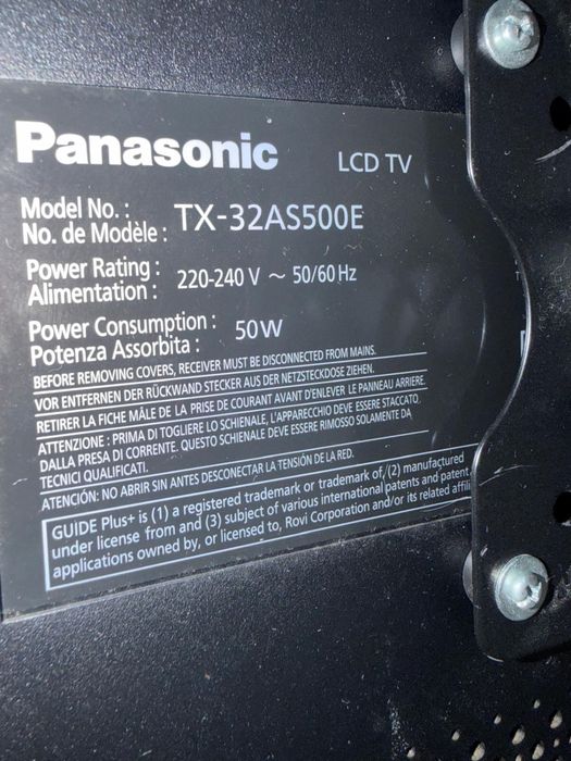 Smart Tv Panasonic 32  TX-32AS500E impecável