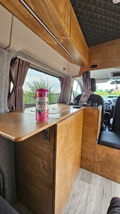 Ford transit custom 9 osób plus zabudowa kamper