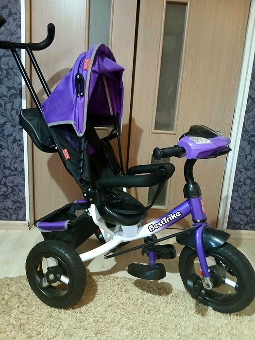 Дитячий велосипед-каляска