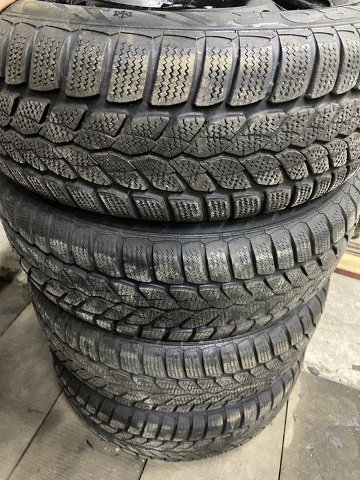 Резина зима  195/65 r15  з дисками 5/112 ET 45 wag  оригінал