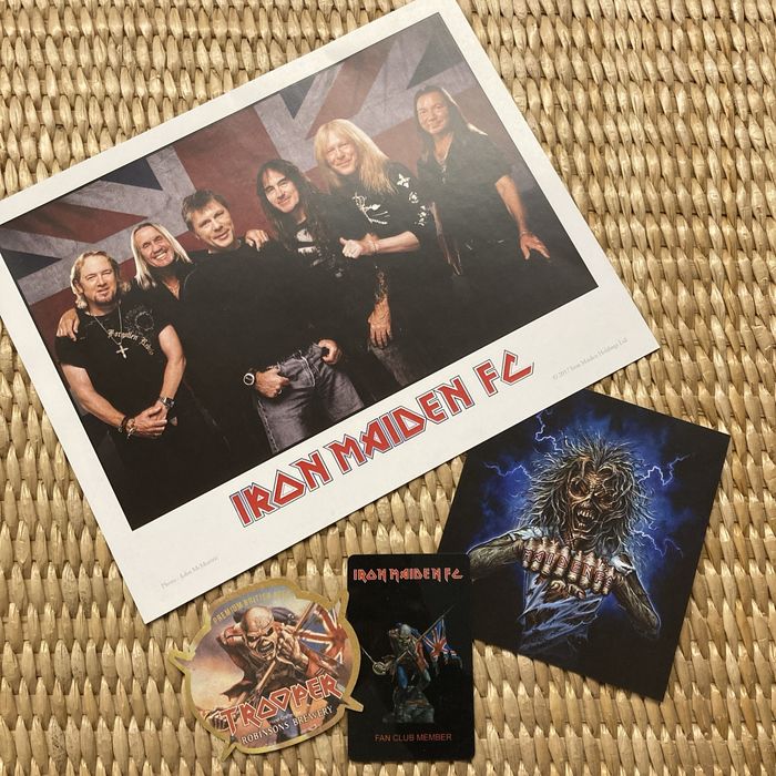 Pack de colecionáveis Iron Maiden