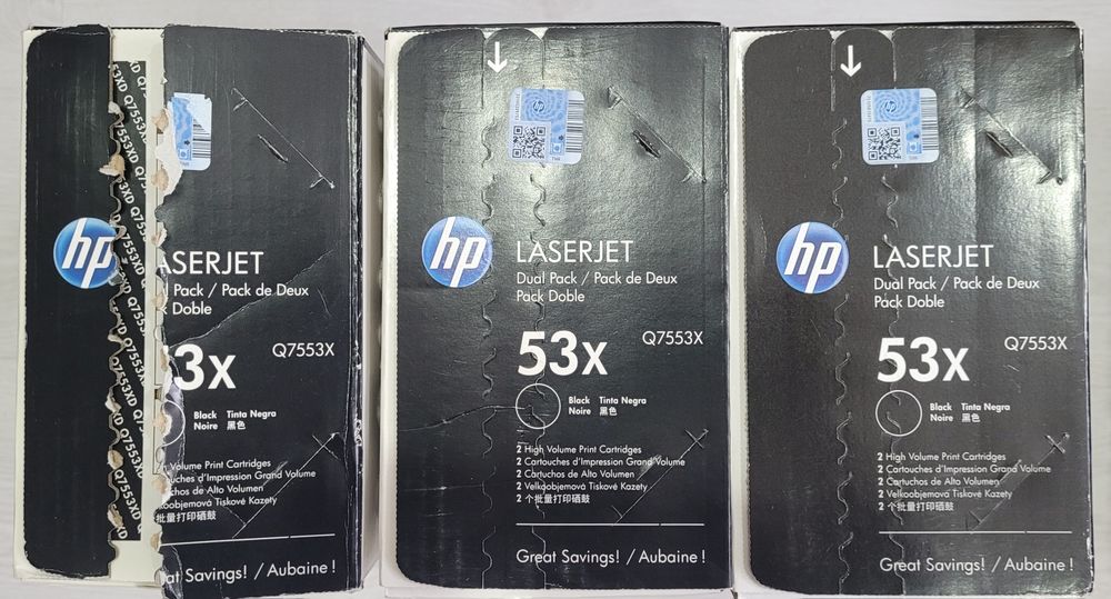 2 HP laserjet 53X dualpack selados + Oferta