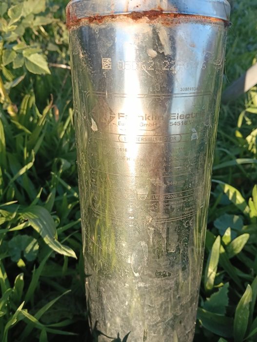 Bomba submersível poço/furo Franklin trifasica