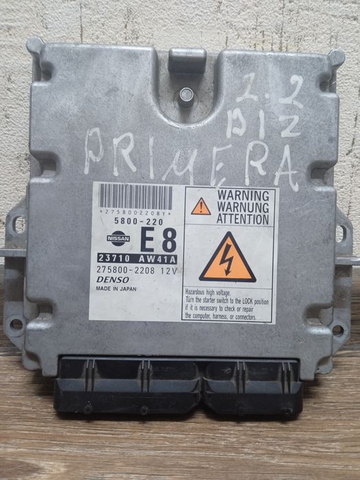 Блок управління до Nisan Primera P12