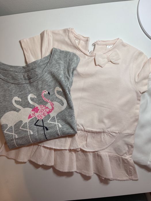 Футболки, комбидресс Zara, Gap