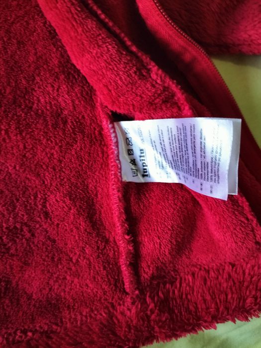 Casaco menina tipo veludo 12-24 meses