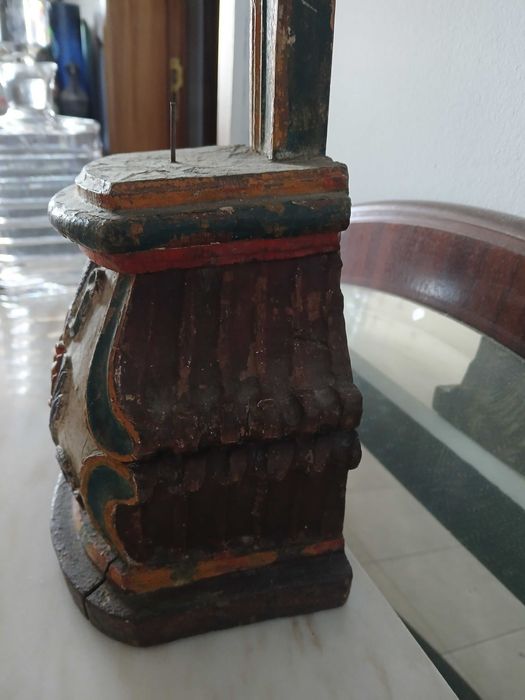 Antigo Crucifixo em madeira do inicio sec. XIX