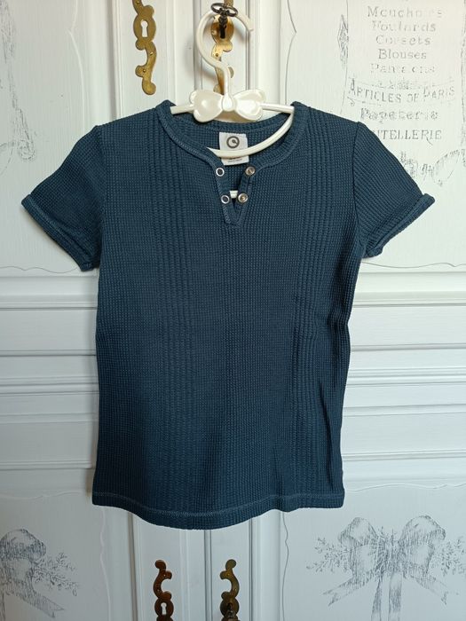 Müsli by Green Cotton gofrowany t-shirt unisex 98