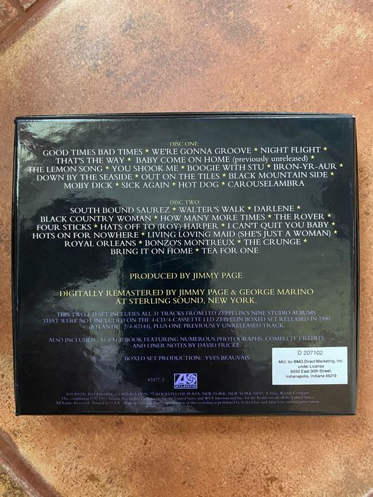 Cd Led Zeppelin boxed set2
