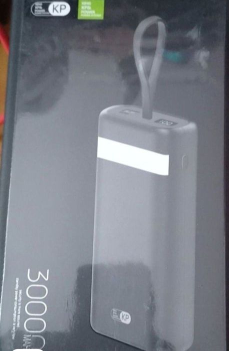 Поверь банк на 30000,с фанарем,с быстрой зарядки