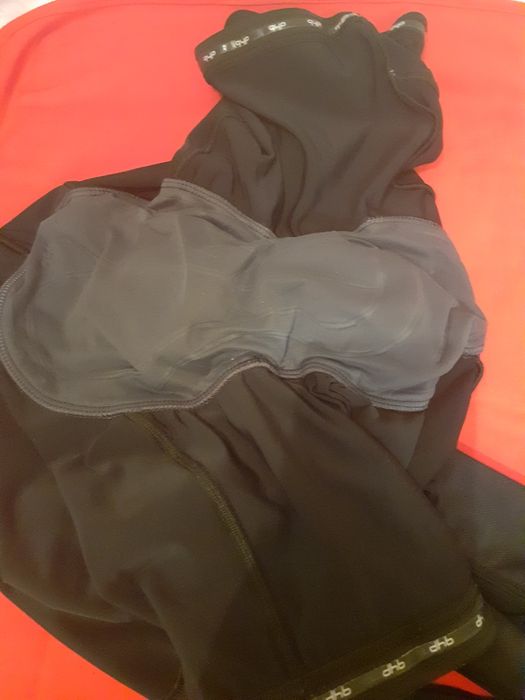 Spodenki kolarskie  na szelkach  męskie