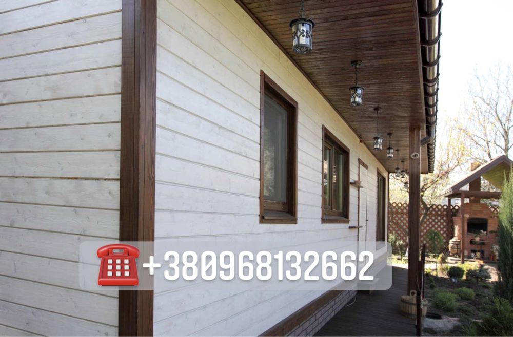 Фальш брус вагонка імітація бруса блок хаус стругана доска, планкен