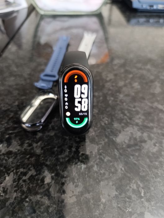 Pulseira Desportiva mi band 8 + 2 braceletes + 1 protetor de tela