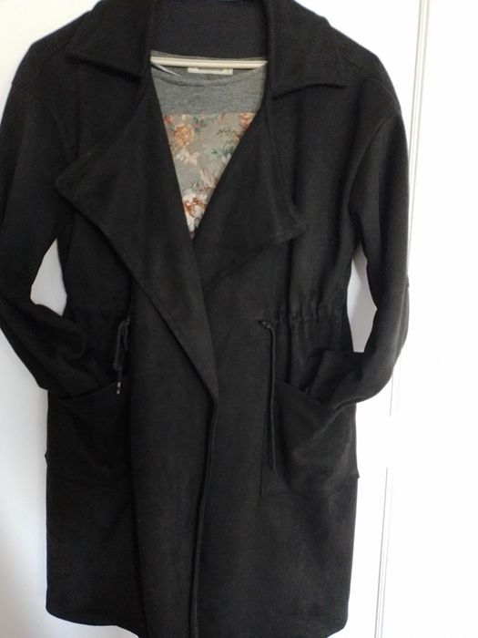 Parka Cari  tamanho único,novo, pele de pêssego