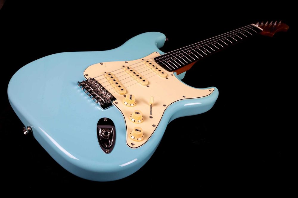 JET JS-300 BL gitara elektryczna + tuner