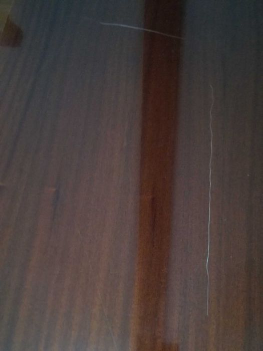 Stolik kawowy z półką, fornir  PRL