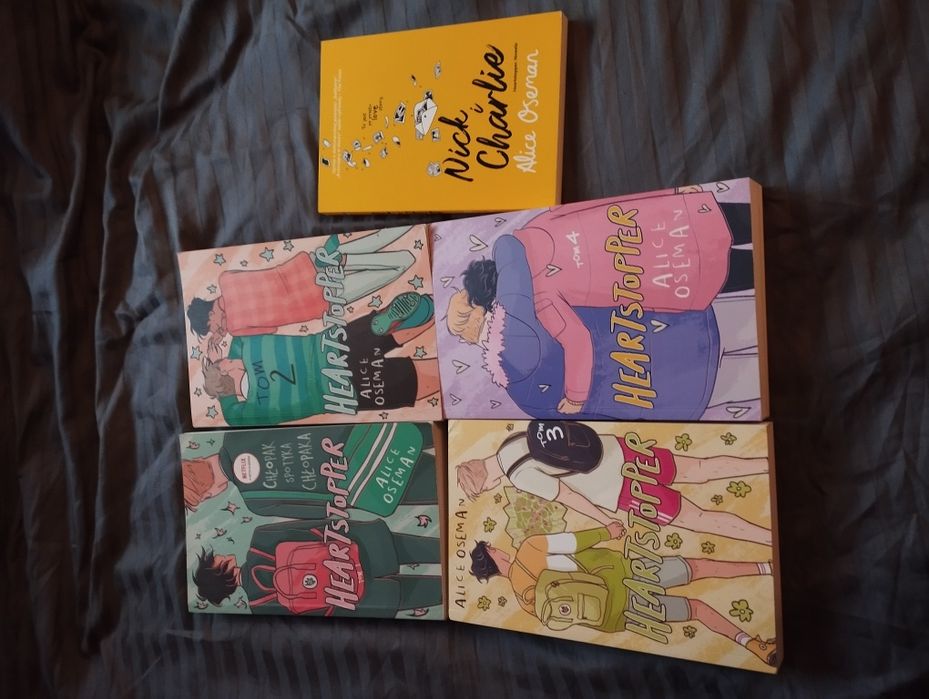 Heartstopper Alice Osman + Nowela Nick i Charlie