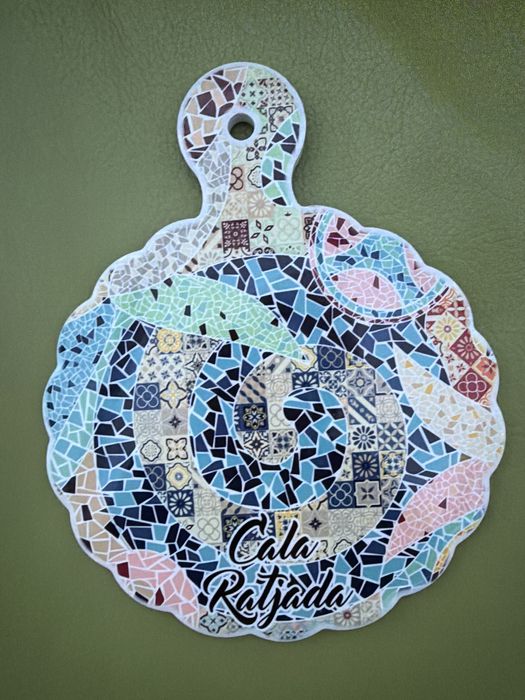 Pamiątkowa ceramiczna deska Majorka Cala Ratjada