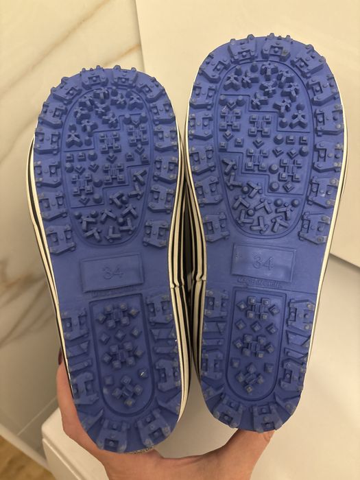 Kalosze ocieplane chłopięce