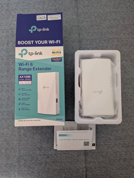 Repetidor WiFi TP-Link RE500X AX1500 WiFi 6