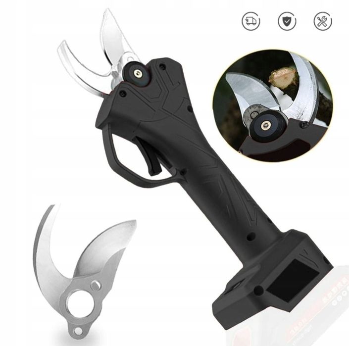 Sekator Elektryczny na Akumulator 88V Nożyce Zestaw 2 x Akumulator