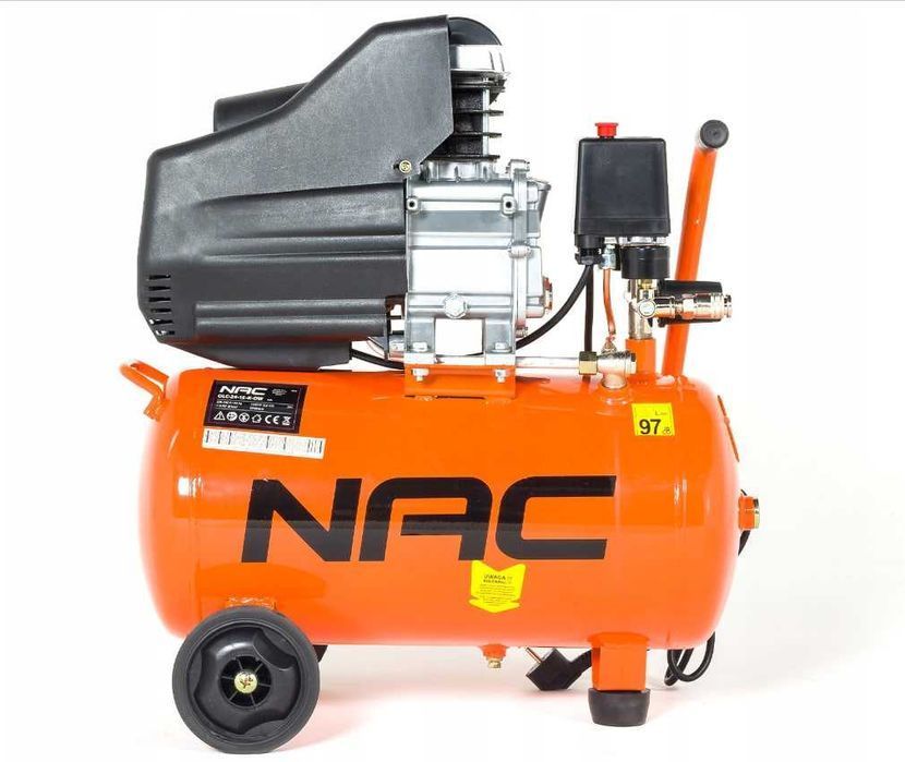 Компресор повітряний NAC OLC-24-15-K-OW 24 л масляный компрессор