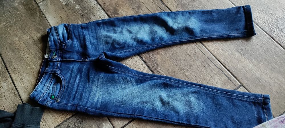 Spodnie chłopięce jeans 128 pepperts
