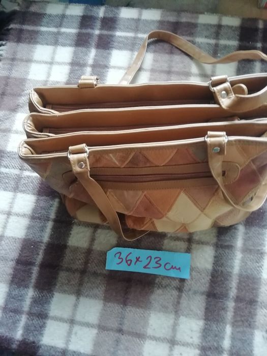 torebki skórzane damskie  na suwaki