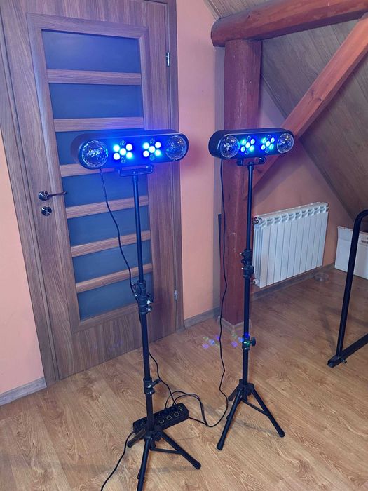 Oświetlenie Imprezowe LED Disco Statywy kule dyskotekowe Nowe