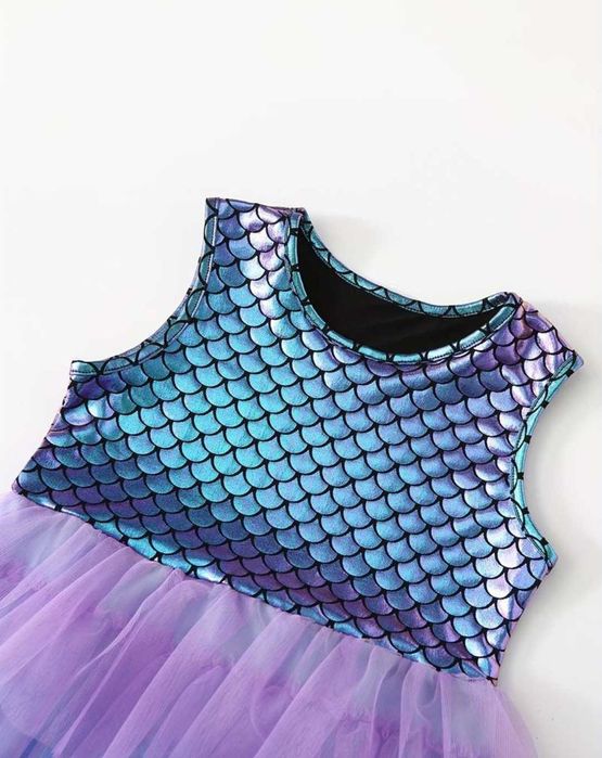 Nowa sukienka Syrenka Ariel, r. 116 przebranie bal