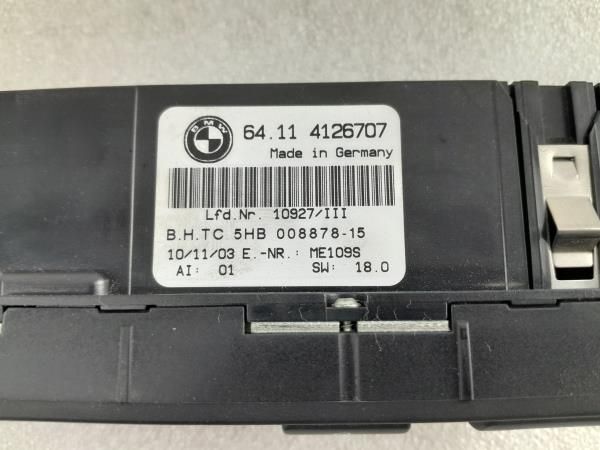 Comando chauffage / sofagem BMW 3 Compact (E46)