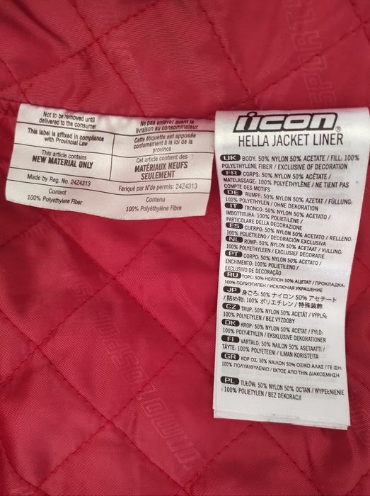 Мотокуртка кожаная Icon