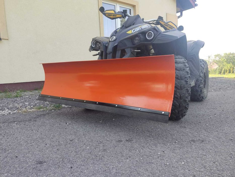 Pług śnieżny do Quada szybki montaż nowy 1.5m dostawa transport