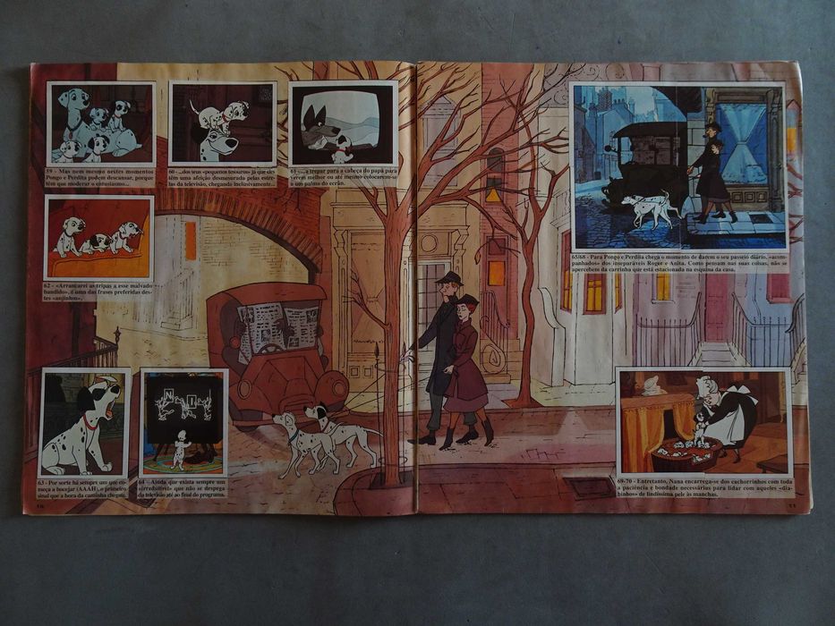 Caderneta de cromos completa 101 Dálmatas - Panini