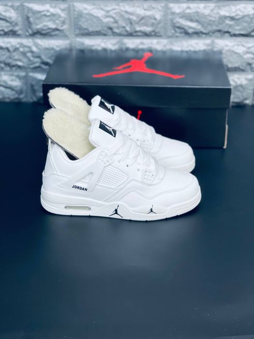 Кожаные зимние кроссовки Jordan Aura 4 / зимові кросівки Найк Аура 4