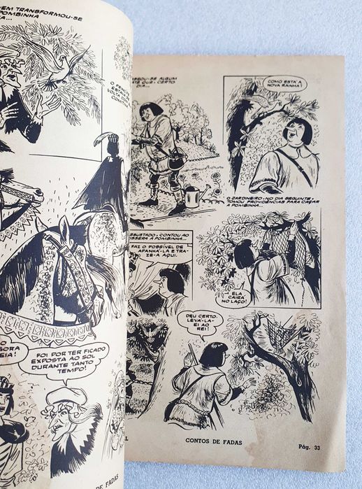 Antigo Livro de BD ~ "CONTOS de FADAS" ~ Edição Especial ~ 1959 ~ RARO