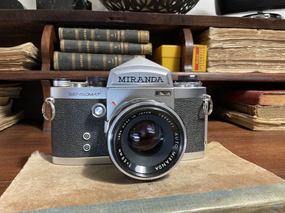 Miranda Sensomat 35mm - 50mm f:1.8 - WLF - Muito bom estado