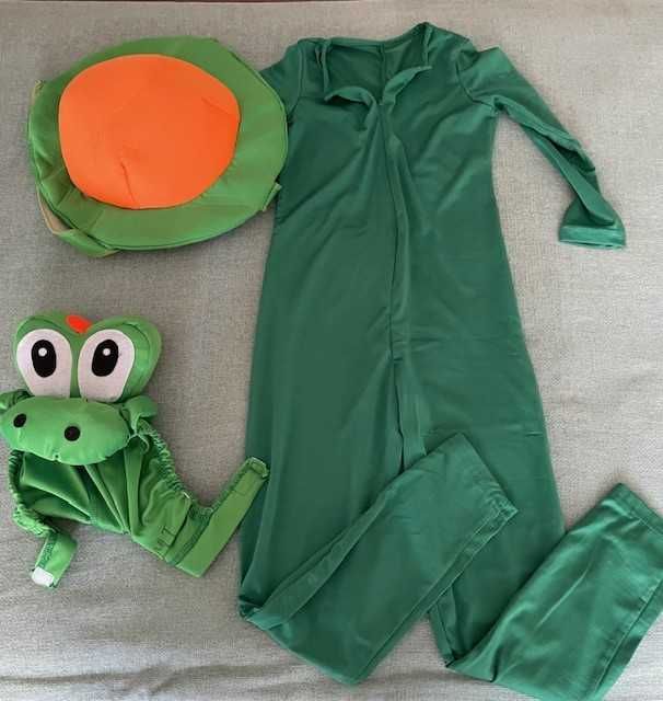 Fato Carnaval - Tartaruga (body, chapéu e mochila)