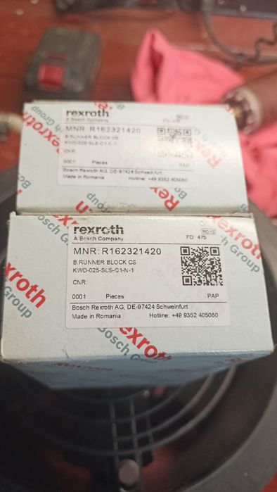 Rexroth nowe łożyska liniowe