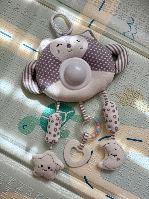 Підвіска Funmuch Baby Лисичка зі світловим і музичним ефектами, іграшка на коляску
