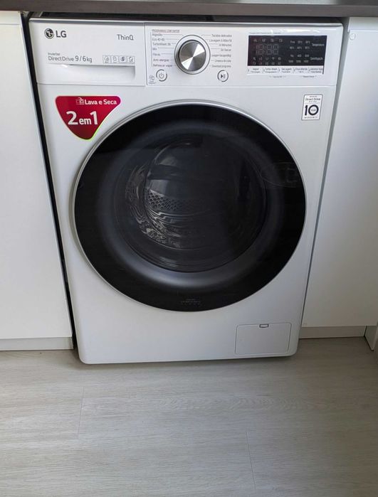 LG Máquina lavar e secar 9/6 kg