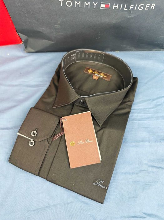 Koszula męska długi rękaw Loro Piana kolory elegancka premium M-XXXL