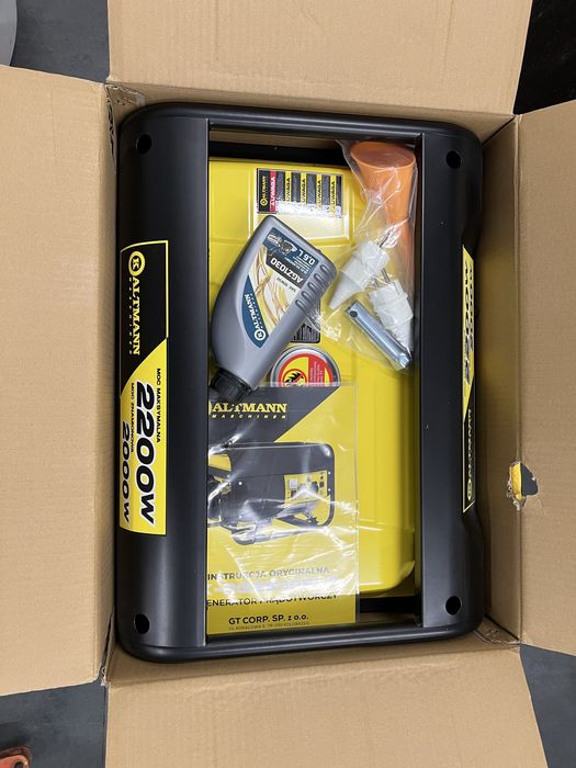 Agregat prądotworczy Kaltmann K-PG2500EU5. Nowy, nieuzywany.