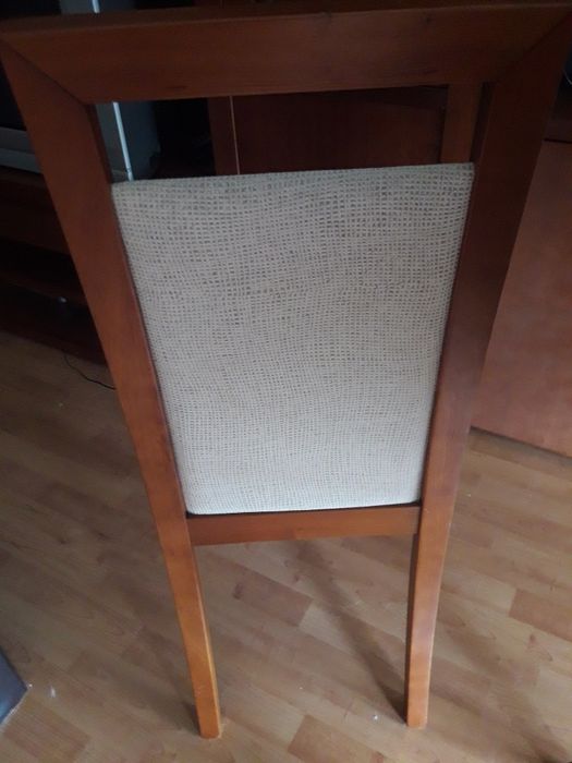 Mesa de jantar de cerejeira com 6 cadeiras